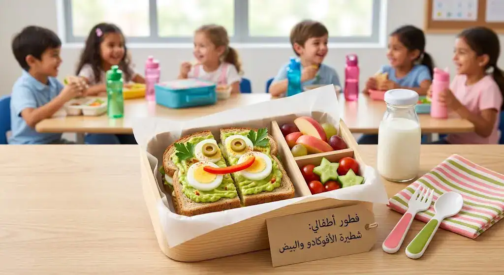 أفضل فطور صحي للاطفال المدارس 1 فطور صحي للاطفال