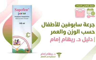 الرئيسية 23 دليل جرعة سابوفين للاطفال حسب الوزن والعمر